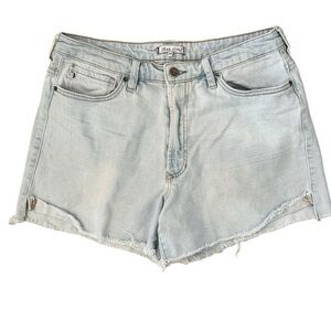 Dear John light wash high waist shorts